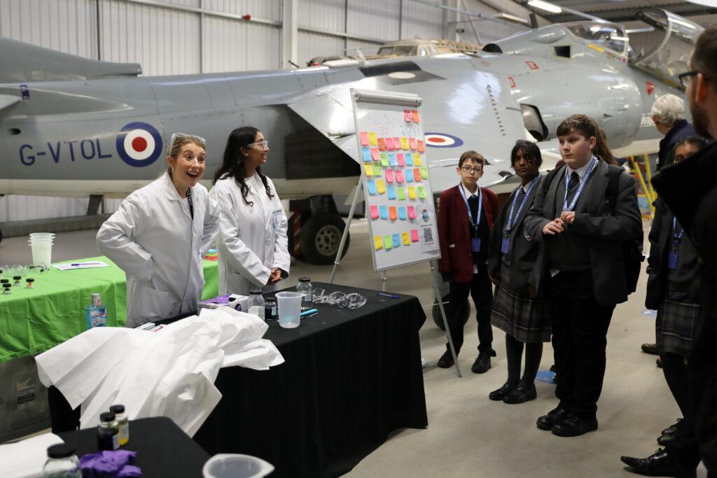Students at Brooklands Innovation Academy