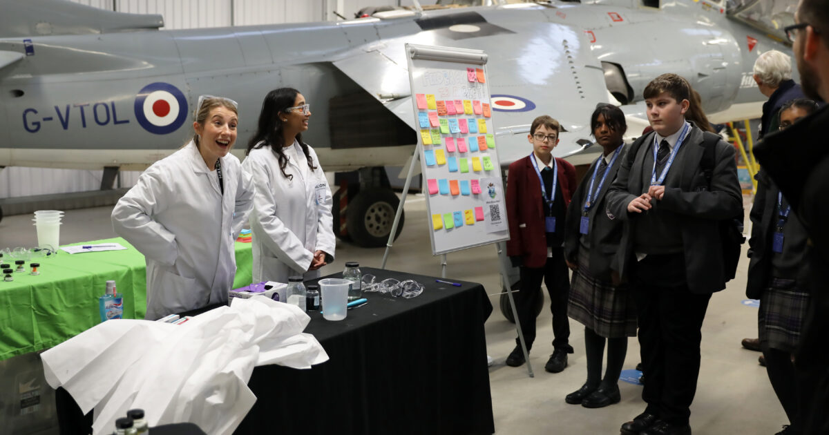 Students at Brooklands Innovation Academy